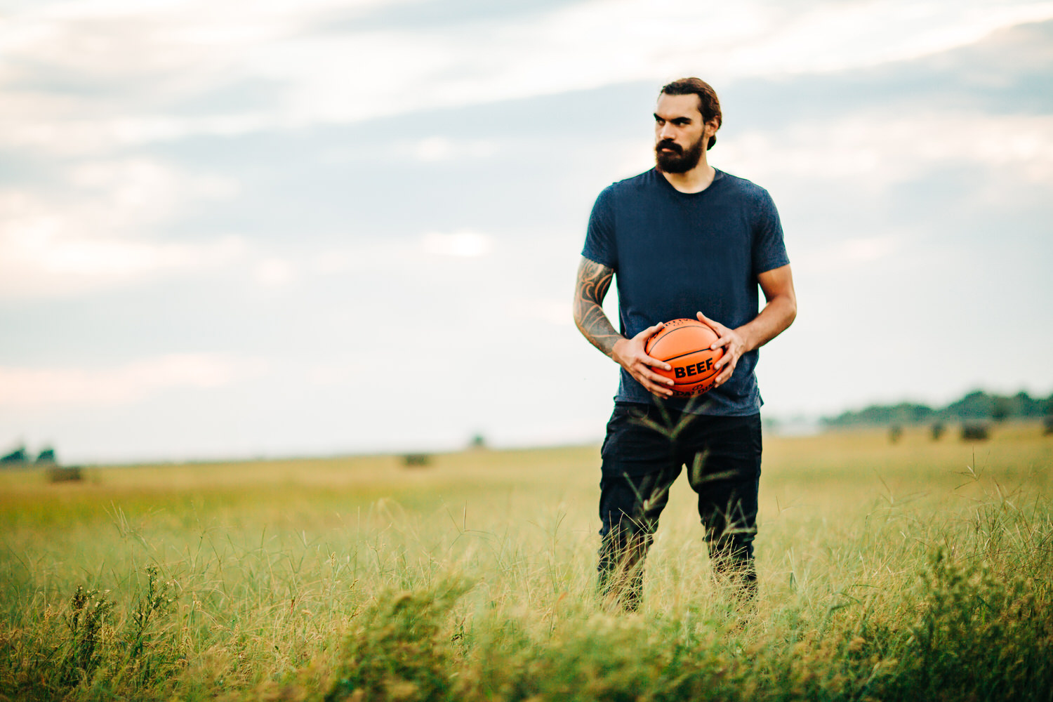 OKLAHOMA CITY BASKETBALL STAR, STEVEN ADAMS, PARTNERS WITH THE OKLAHOMA BEEF COUNCIL