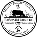 Rafter JM Cattle Co Logo