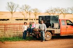 Robinson Family on Truck Bed 